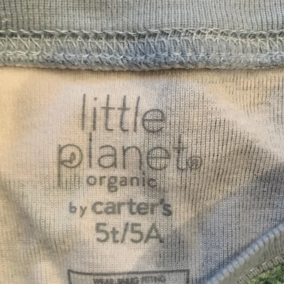 GAP Kids Navy Cotton Organic and more Pajama Bundle of 4 8 pieces - Picture 3 of 8